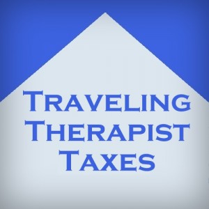 Traveling Therapist Taxes