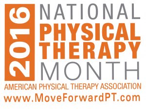 National Physical Therapy Month 2016